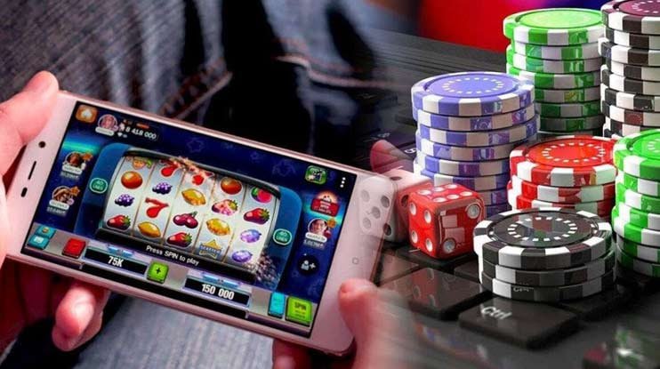 Antarmuka pengguna pada layar ponsel